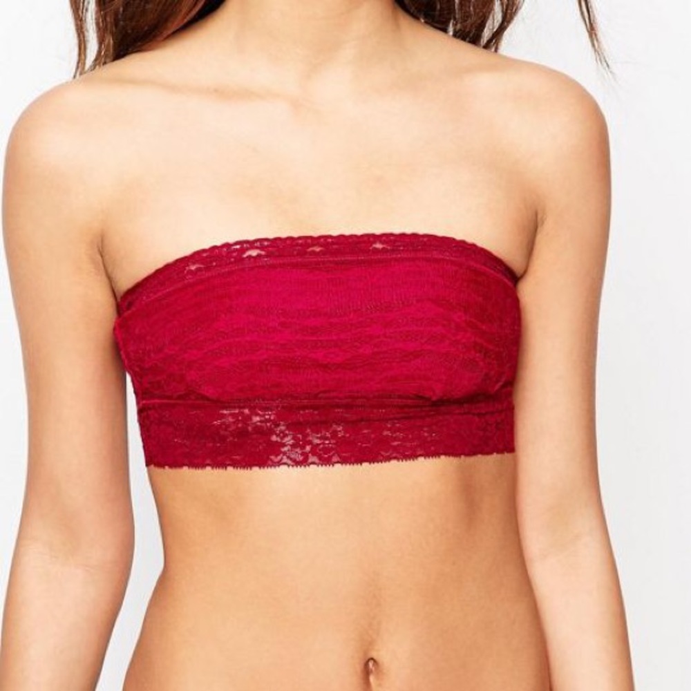 FREE PEOPLE Scalloped Edge Trim Bandeau